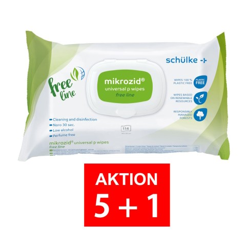 'Mikrozid Universal free line Aktionspaket 5+1'