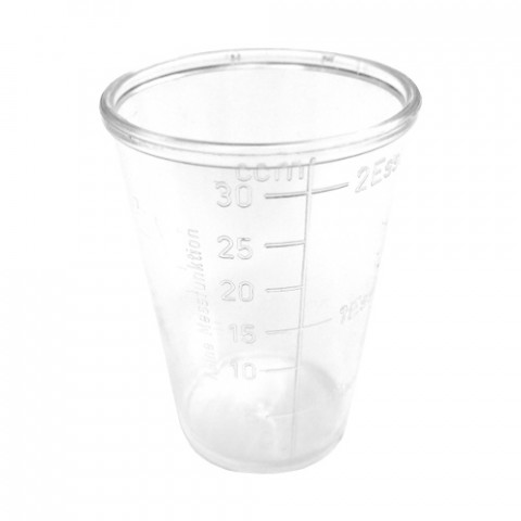 'Measuring cup for dosing of concentrates'