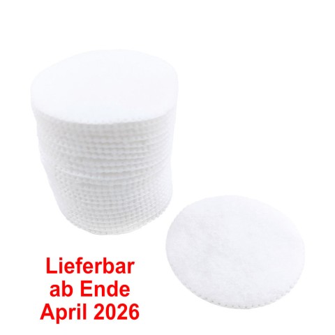 'Round cotton pads, white, 100 pieces RAUE beauty'