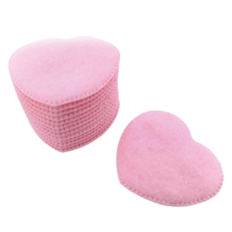 'Cotton pads, heart-shaped, pink, 50 pieces RAUE beauty'