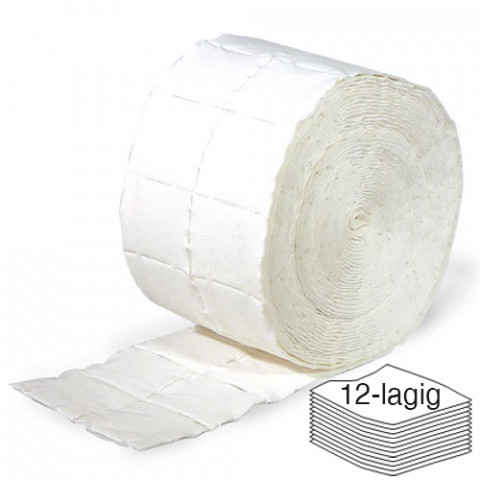 'RAUE Cellulose Swabs 2 rolls of 500 pieces (12-ply)'