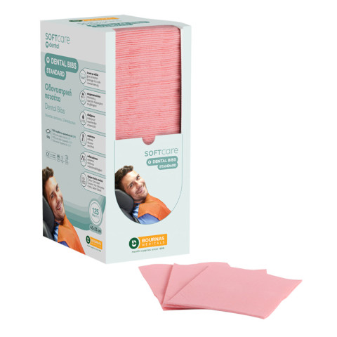 'PE-Coated Napkins, pink (125 pcs)'