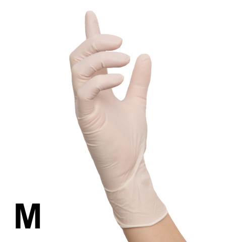 'Latex Premium Grip M, gloves, 100 pieces'