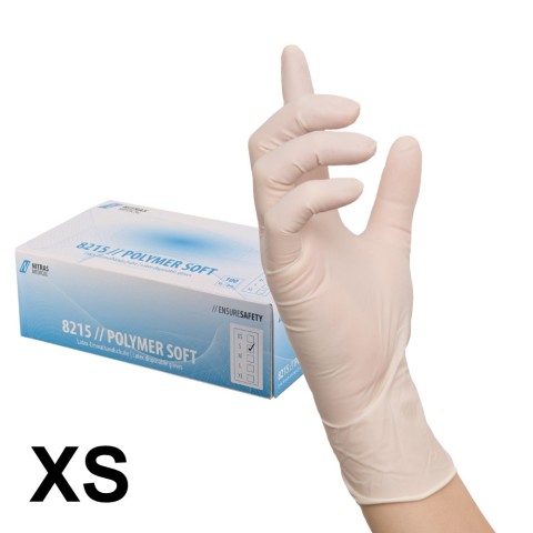 'Premium Latex Sensitive XS, gloves, 100 pieces'
