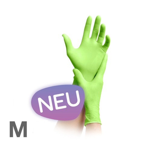 'Nitril-Handschuhe GRÜN, Gr. M (7-8)'