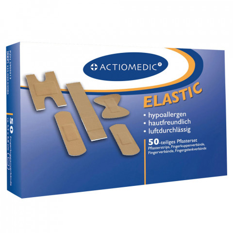 'Actiomedic® ELASTIC Pflasterset, 50 tlg.'