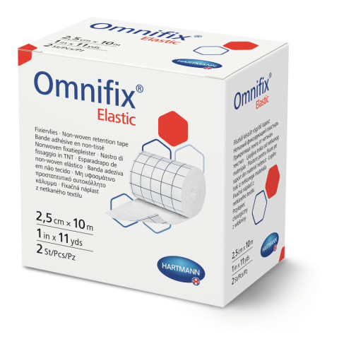 'Omnifix elastic 2 rolls, 2.5 cm x 10 m'