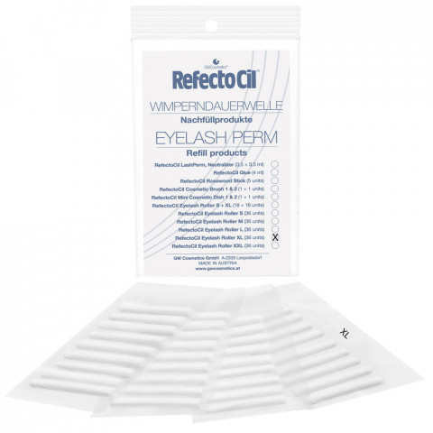 'Eyelash Curl Refill Rollen Gr. XL, 36 Stück'