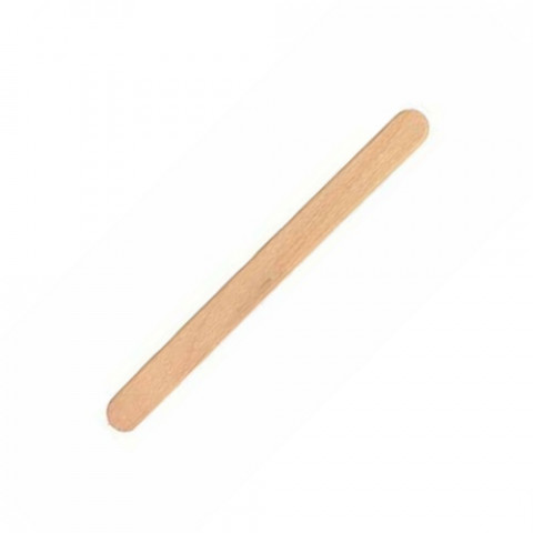 'Wooden spatula small 13 x 1 cm, 100 pieces'