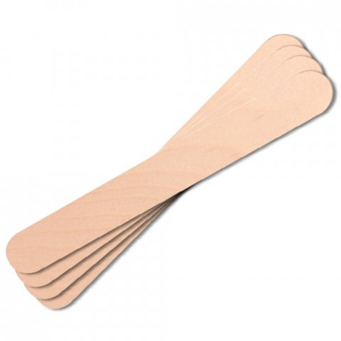 'Wooden spatula large 15 x 1.9 cm, 100 pieces'