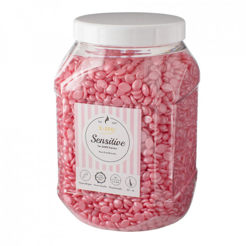 'X-EPIL Sensitive Rose Kristallwachs 1200g Dose'