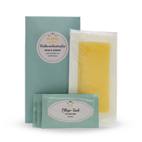 'X-EPIL Coldwax-Strips 8 pieces, wide'