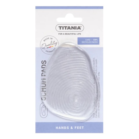 'Schuh Gel-Pads, transparent, 1 Paar'