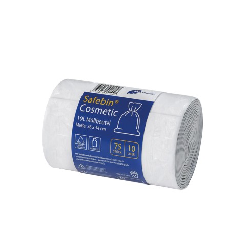 'Müllbeutel 10L, transparent (Rolle mit 75 Stück)'