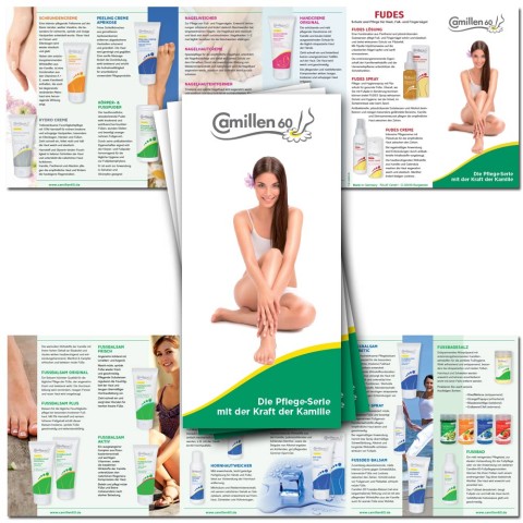 'Flyer 12 pages - others 10 x 21 cm, Letter Fold'