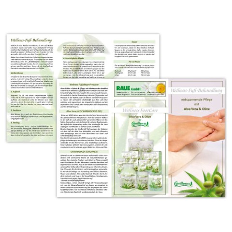 'Treatment A&O, German 105 x 210 mm, 6-pages,'