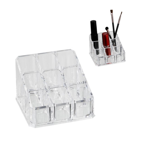 'Acrylic organizer, 9 compartments 25x25 mm'