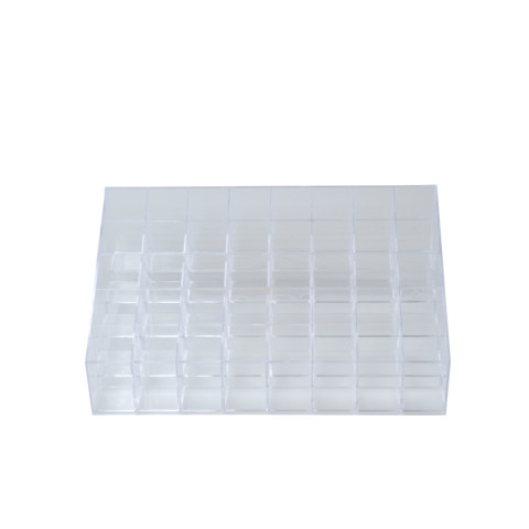 'Acrylic organizer, 40 compartments 21x21 mm'