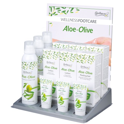 'ALOE-OLIVE Display'