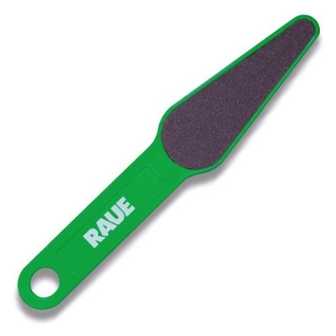 'Callus File, green 25 cm, grit 100/180, 10 pcs.'