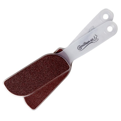 'Callus File, transparent 24 cm, grit 80/120'