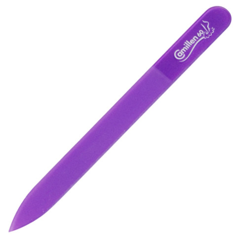 'glass nail files violet, 135 mm'