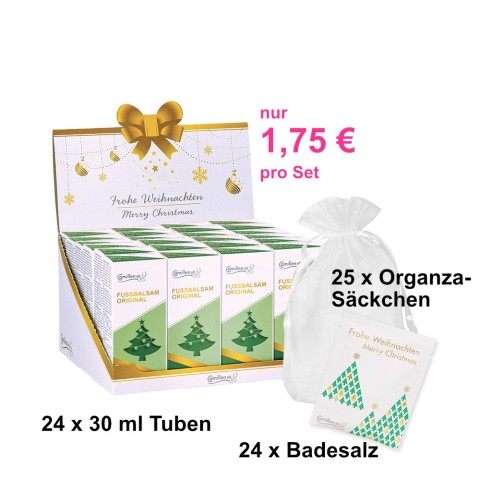 '24 Weihnachts-Sets FUSSBALSAM & SALZ'