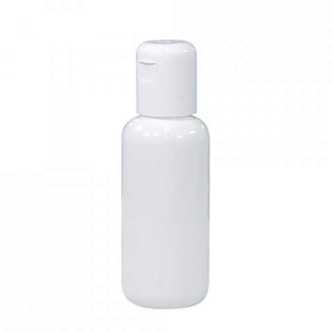 'Case bottle 100ml  with hinged, click lid'