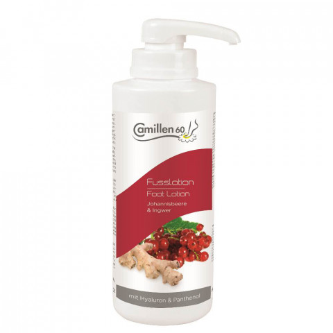 'FOOT LOTION CURRANT & GINGER 500 ml - with pump'