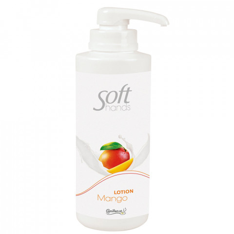 'Soft hands LOTION Mango 500 ml - with pump'