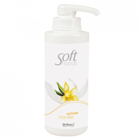 'Soft hands LOTION Vanilla 500 ml - with pump'