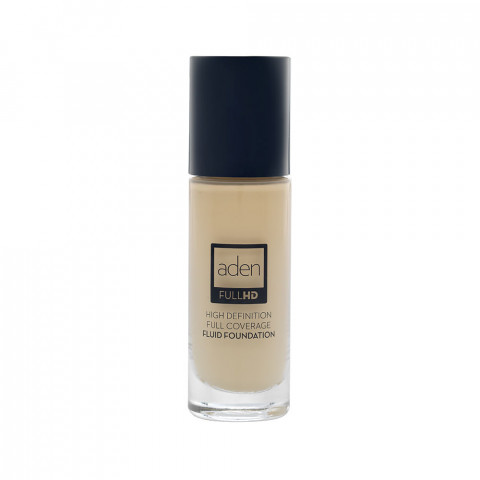 'ADEN Fluid Foundation 20 ml, Porcelain 01'