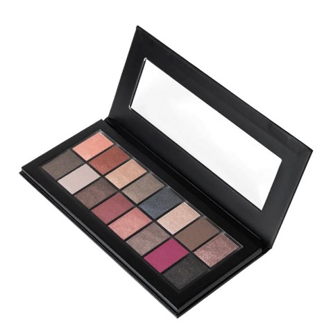 'ADEN Eyeshadow Palette 02 Smoky, 16 Farbtöne'