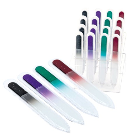 'Glitter-Glasfeilen Color 115 mm'
