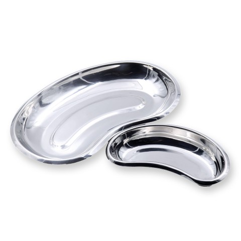 'Kidney Dishes, Stainless steel'