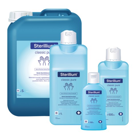 'Sterillium classic pure Händedesinfektion'