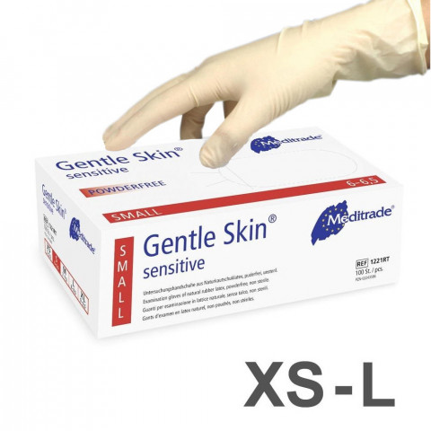 'Latex Premium Sensitive Gloves,  100 pcs'