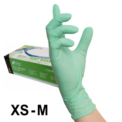 'Nitril MINT Gloves, 100 pcs'