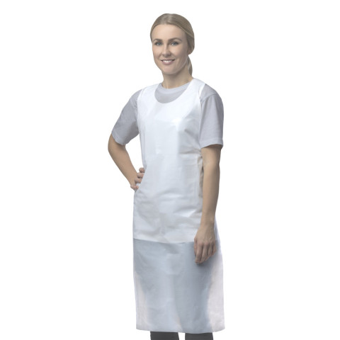 'Disposable aprons made of PE'