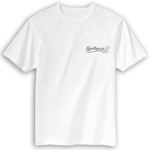 'Camillen60 - T-Shirt mit gesticktem Logo'