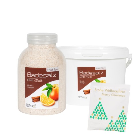 'BATH SALT CINNAMON & ORANGE'