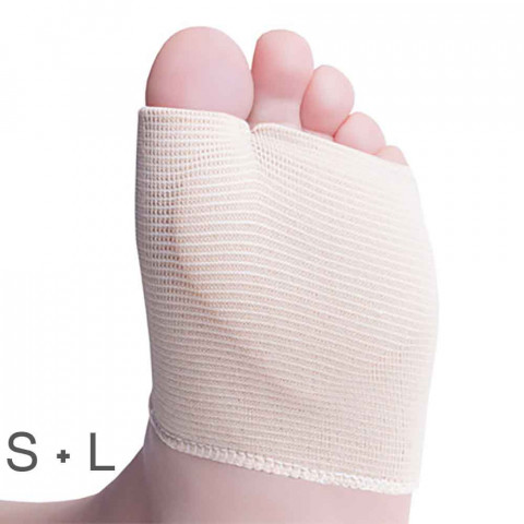 'HydroGel Metatarsal Gel Strap, left'