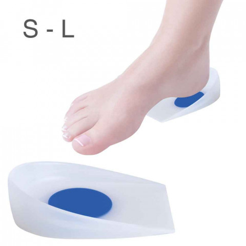'HydroGel Silicone Heel Cups S-L, 2 pcs'
