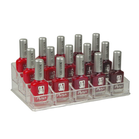 'Moyra Farbdisplay DUNKELROT, 15 x 12 ml'