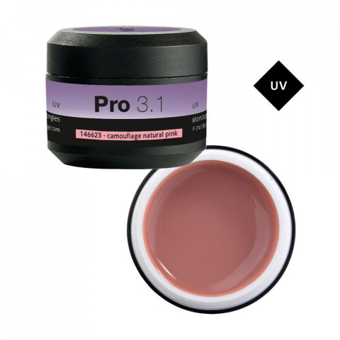 'Peggy Sage Pro 3.1 UV-Aufbaugel camouflage natural pink 15g'