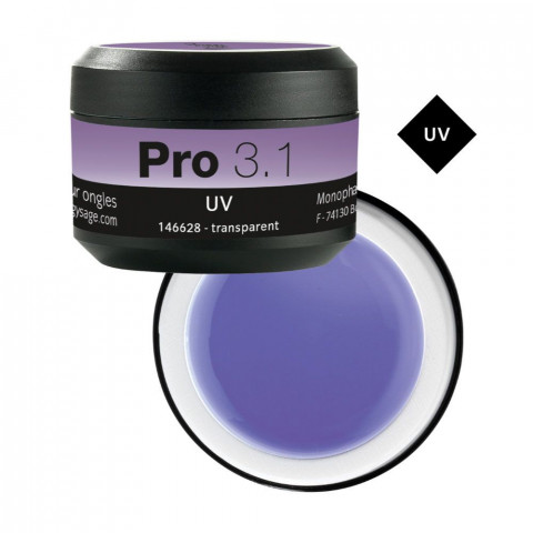 'Peggy Sage Pro 3.1 1-Phasen-Gel UV  transparent 50g'