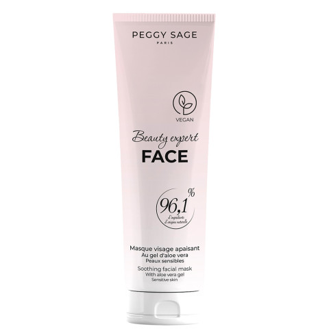 'Peggy Sage Beruhigende Gesichtsmaske mit Aloe-Vera-Gel - 100 ml'