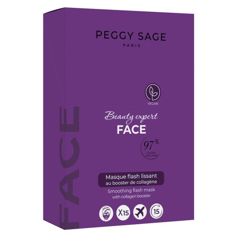 'Peggy Sage Display 15 x Glättende Maske mit Kollagen-Booster'