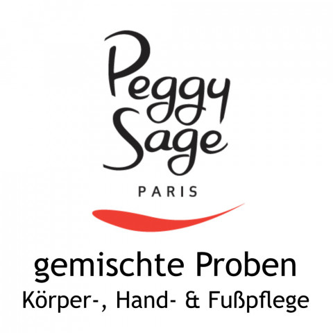 'Peggy Sage div. Proben Körper-, Hand- und Fußpflege'
