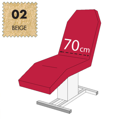 'Kosmetikliegenbezug, Frottee - 02 beige'